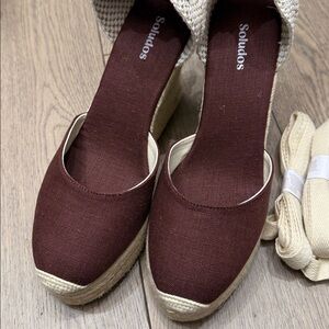 Soludos Marseille Platform Wedge Espadrille